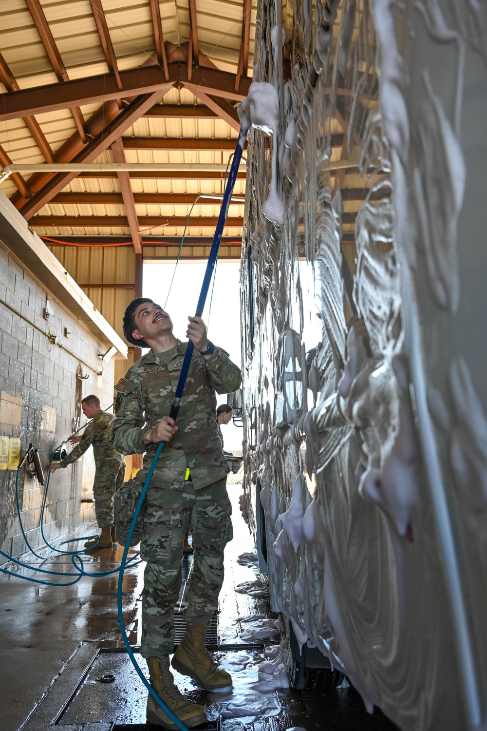 97th LRS wash rack revival: keeping our vehicles mission ready