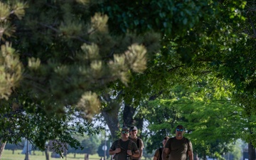 Honoring the Fallen: McConnell’s 5K ruck march