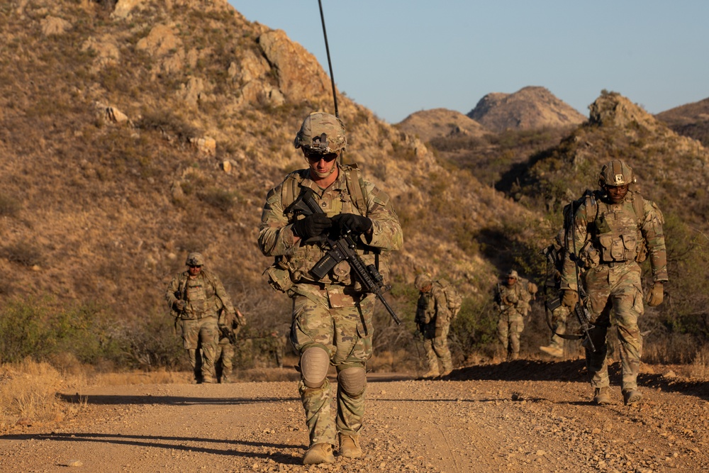 1-41 Infantry Battalion conducts air assault operations