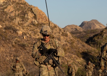 1-41 Infantry Battalion conducts air assault operations