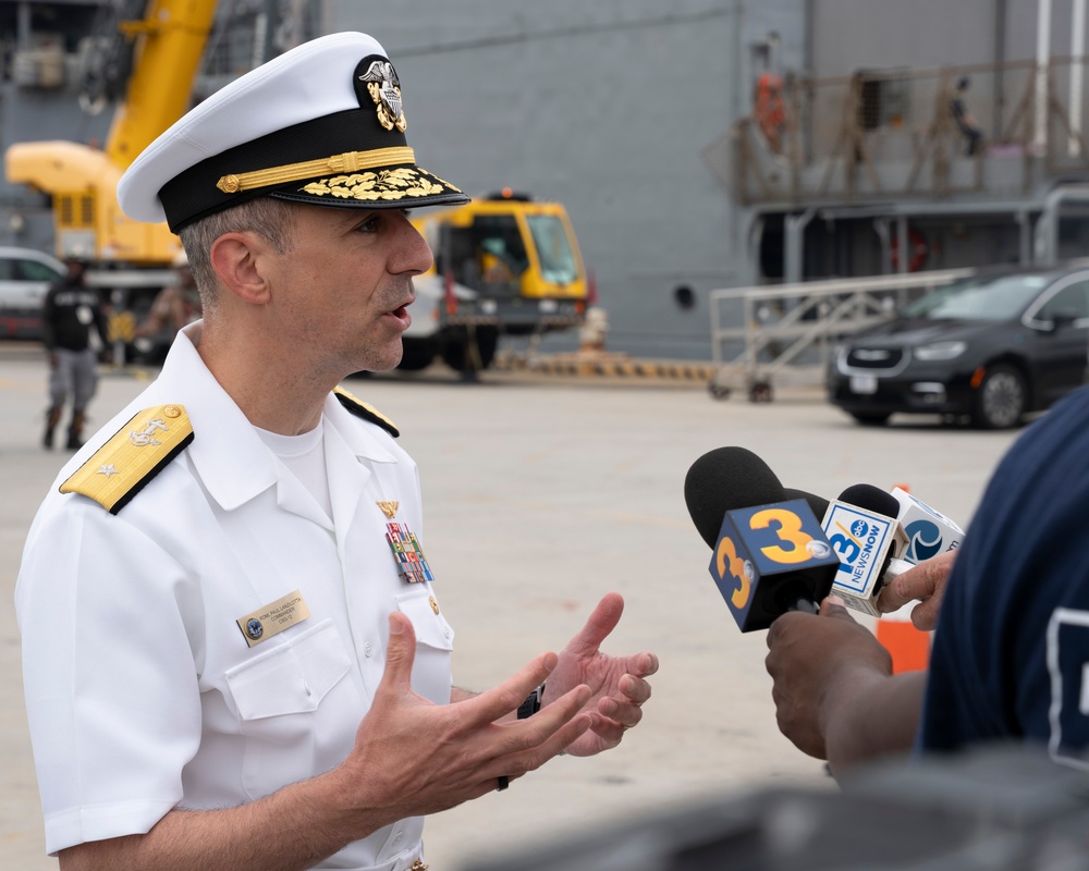 USS Normandy Returns from Deployment to 4th Fleet