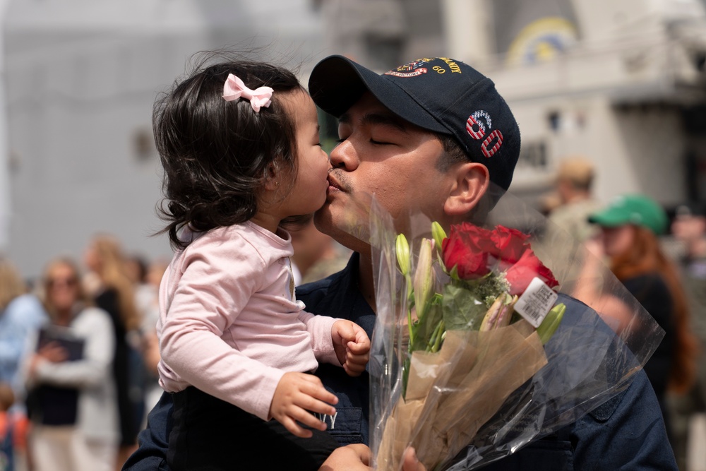 USS Normandy Returns from Deployment to 4th Fleet