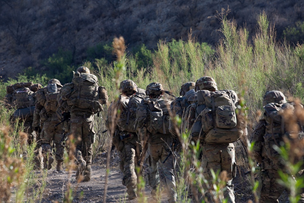 1-41 Infantry Battalion conducts air assault operations