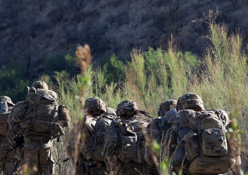 1-41 Infantry Battalion conducts air assault operations