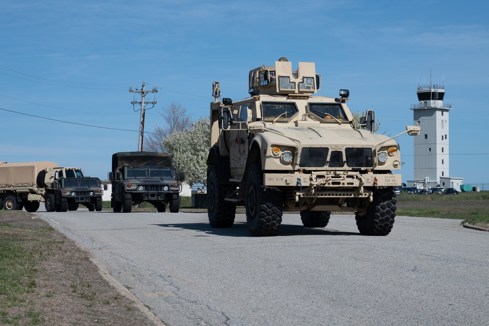 102nd Mission Support Group conducts expeditionary readiness exercise