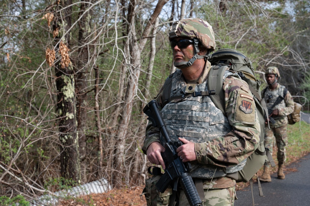 102nd Mission Support Group conducts expeditionary readiness exercise