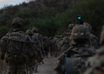 1-41 Infantry Battalion conducts air assault operations