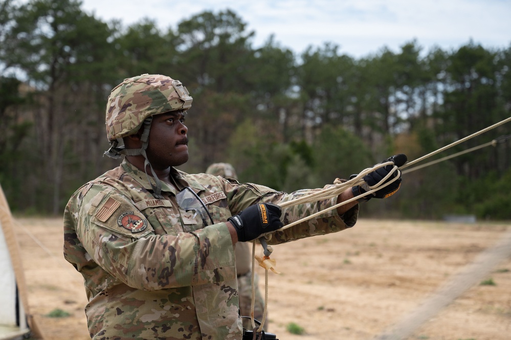 102nd Mission Support Group conducts expeditionary readiness exercise