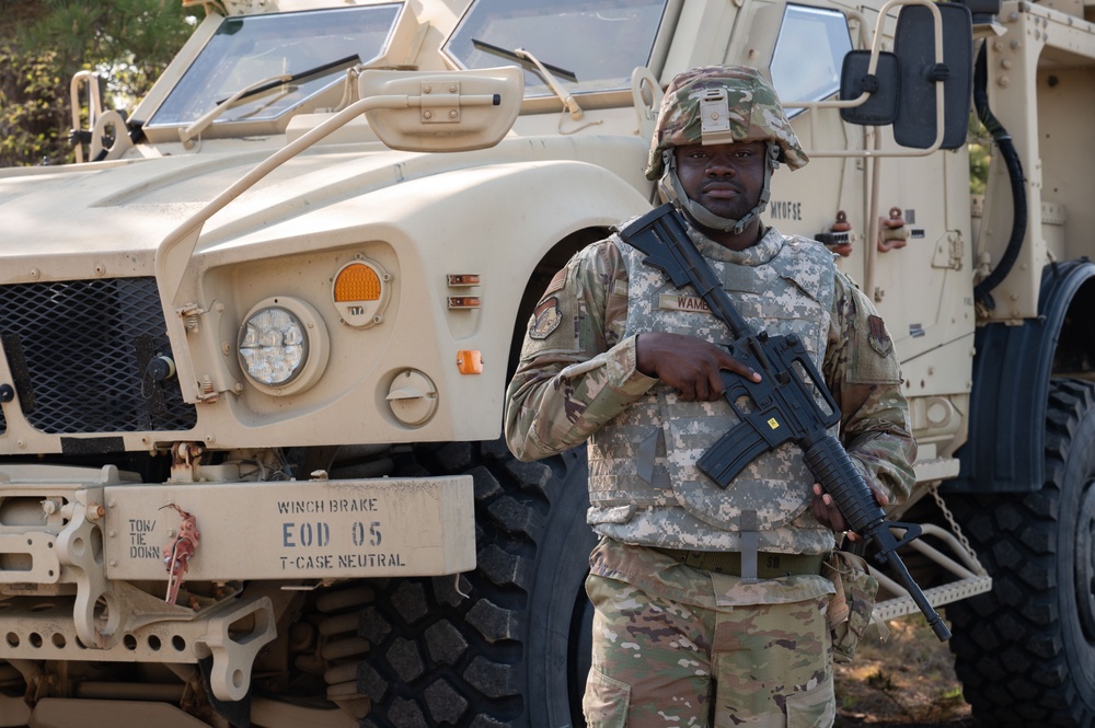 102nd Mission Support Group conducts expeditionary readiness exercise