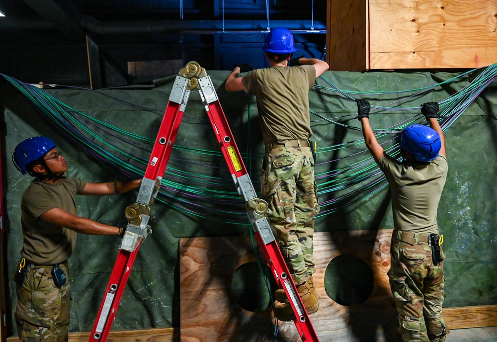 EIS units team up for Expeditionary Communications Roundup at Keesler