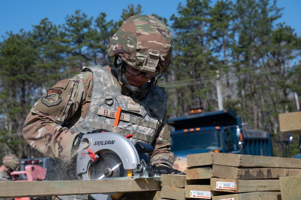 102nd Mission Support Group conducts expeditionary readiness exercise