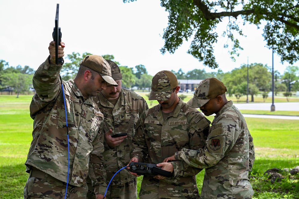 EIS units team up for Expeditionary Communications Roundup at Keesler