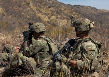 1-41 Infantry Battalion conducts air assault operations