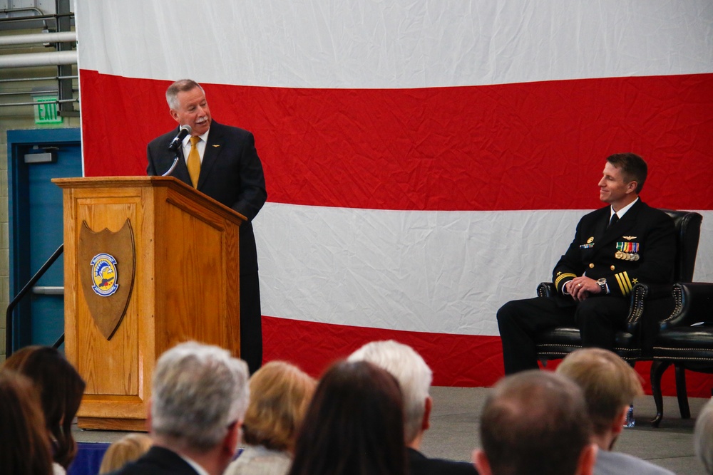 Patrol Squadron four Zero Change of Command
