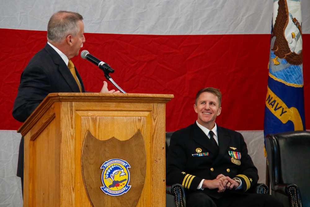 Patrol Squadron Four Zero Change of command