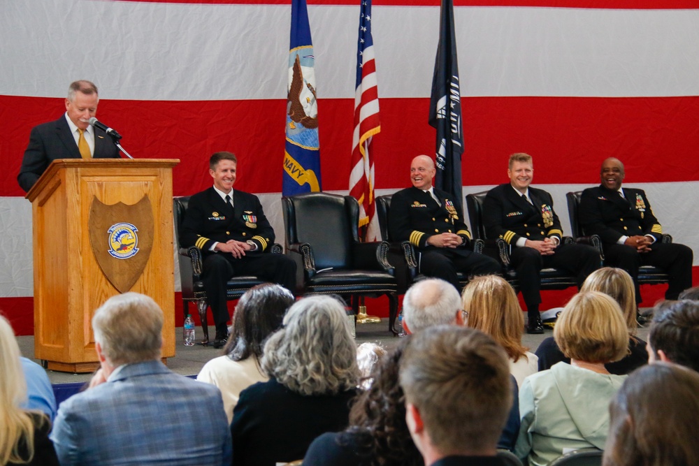Patrol Squadron Four Zero Change of command