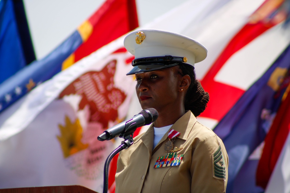 Fair Winds and Following Seas: Sgt. Maj. Gibson’s Retirement Ceremony