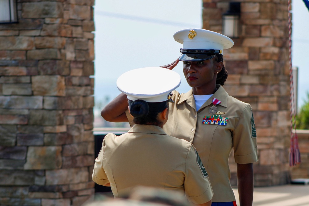 Fair Winds and Following Seas: Sgt. Maj. Gibson’s Retirement Ceremony