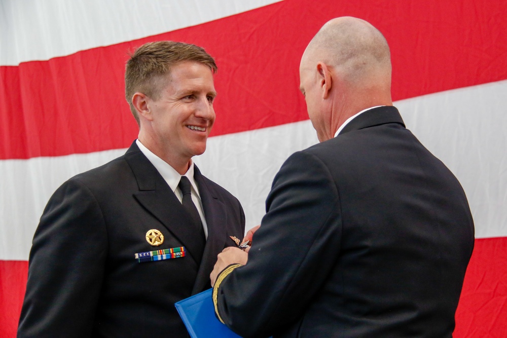 Patrol Squadron Four Zero Change of command