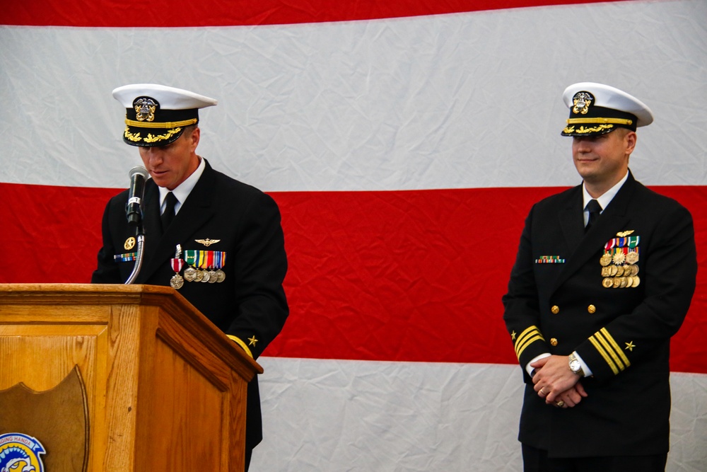 Patrol Squadron Four Zero Change of command