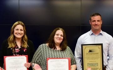 Regulatory team receives Hedgehog Award for Hurricane Helene permitting actions