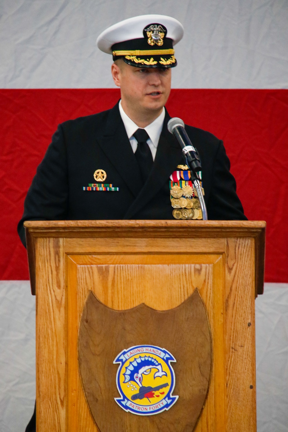 Patrol Squadron Four Zero Change of command