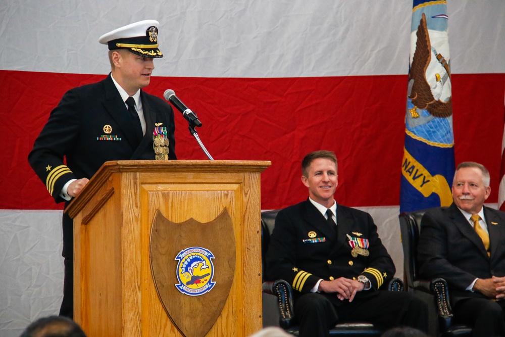 Patrol Squadron Four Zero Change of command