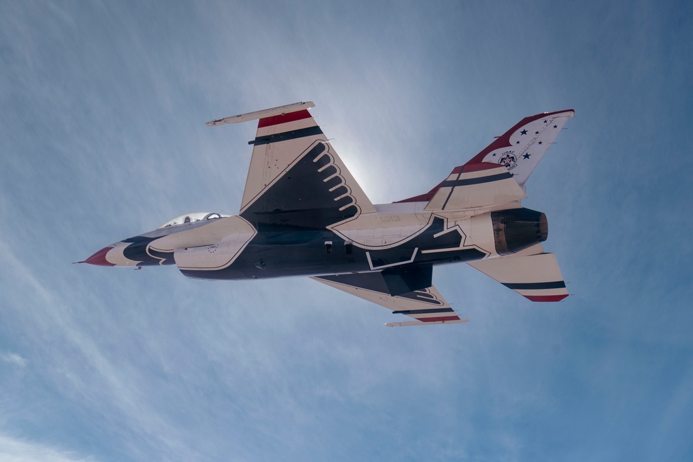 Thunderbird return from winter training