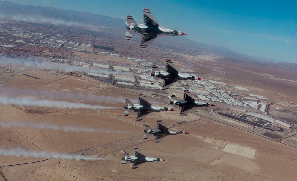 Thunderbird return from winter training