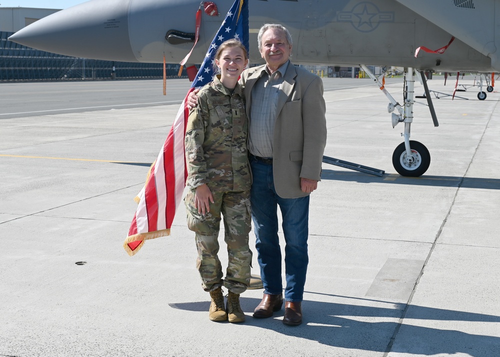 104th Fighter Wing Promotes Enlisted Member to Officer