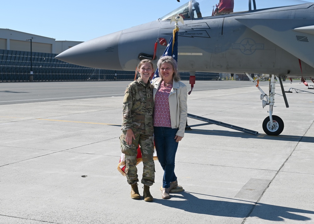 104th Fighter Wing Promotes Enlisted Member to Officer