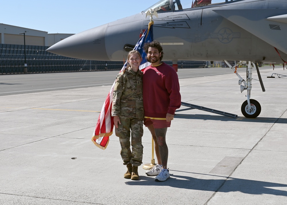 104th Fighter Wing Promotes Enlisted Member to Officer