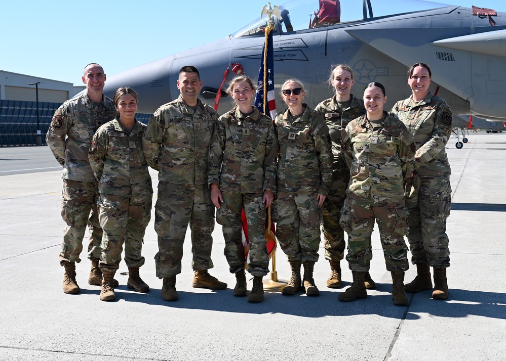 104th Fighter Wing Promotes Enlisted Member to Officer