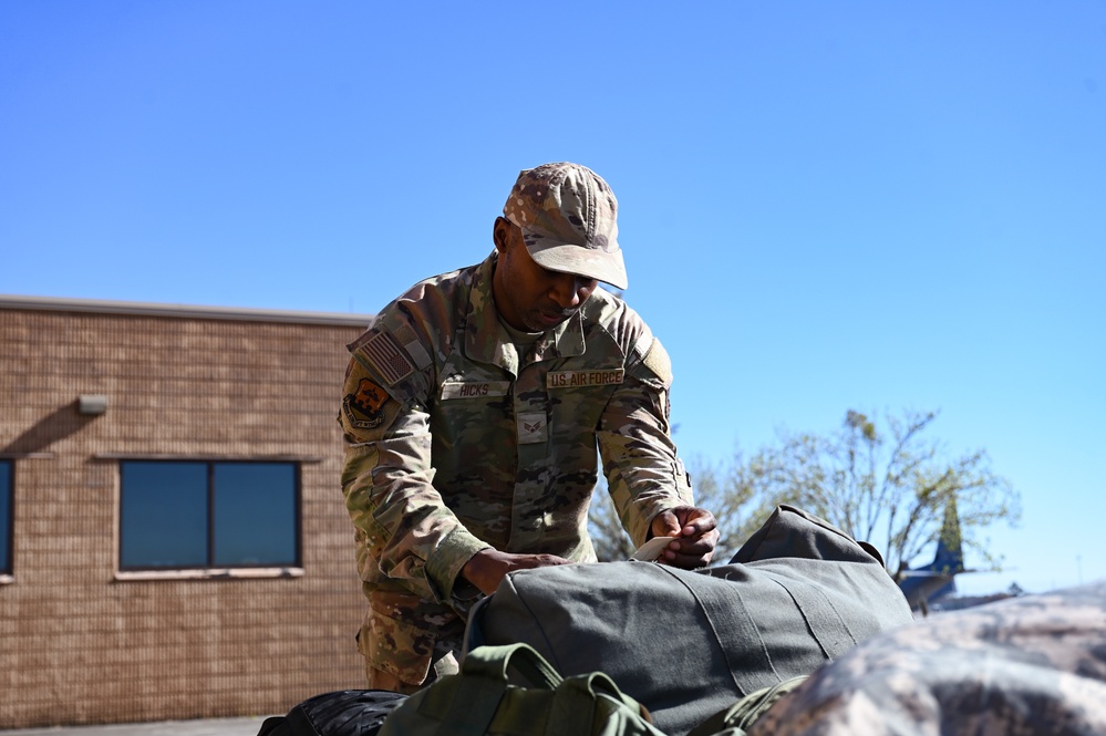 165th Airlift Wing puts rapid deployment readiness to the test during exercise Faint Horizon 2025
