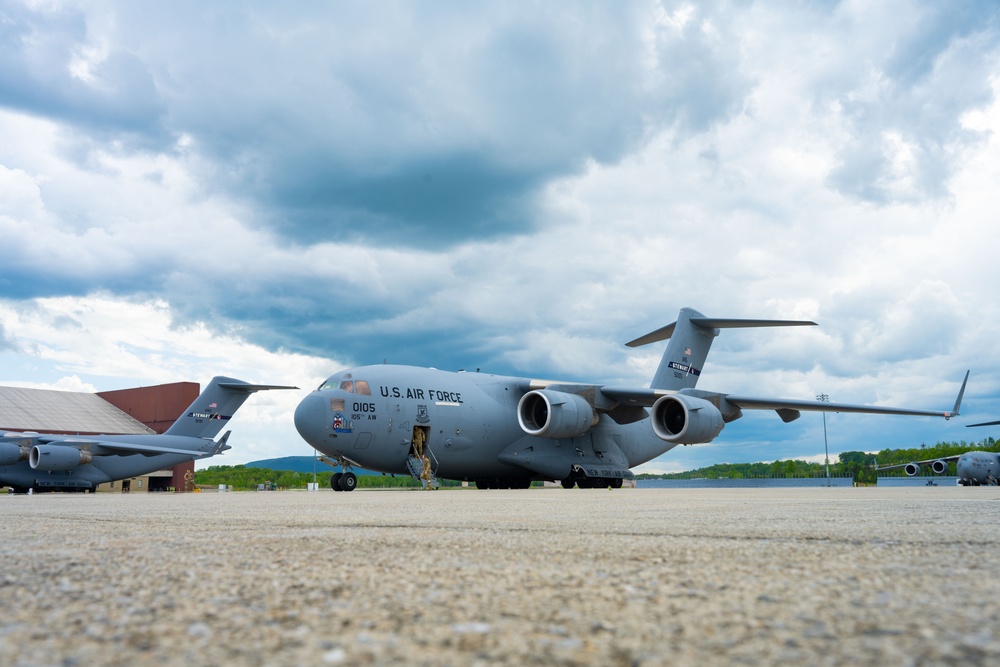 On the flightline
