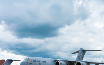 On the flightline