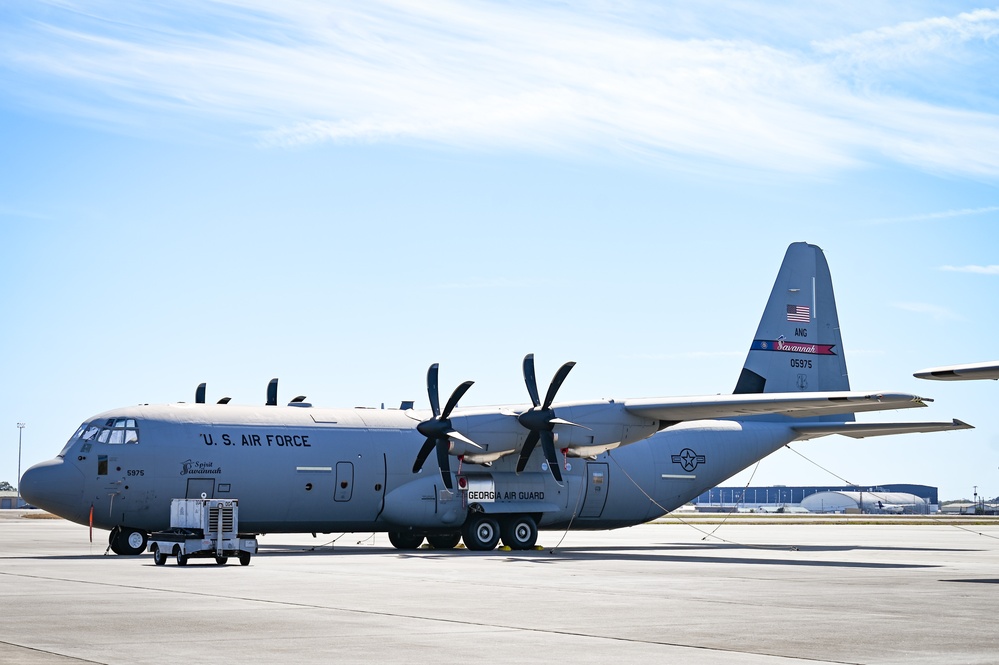165th Airlift Wing puts rapid deployment readiness to the test during exercise Faint Horizon 2025