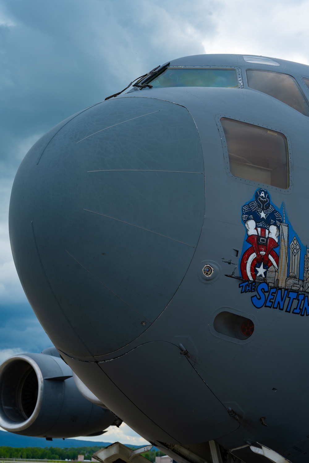 On the flightline
