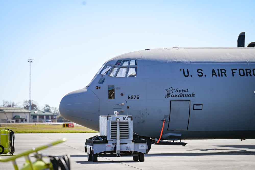 165th Airlift Wing puts rapid deployment readiness to the test during exercise Faint Horizon 2025
