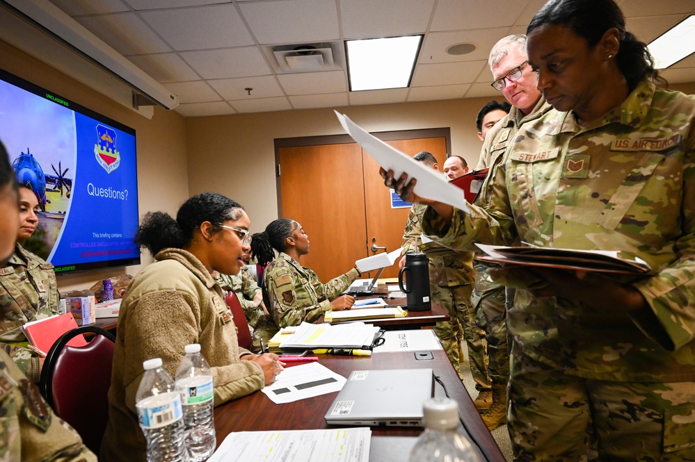 165th Airlift Wing puts rapid deployment readiness to the test during exercise Faint Horizon 2025