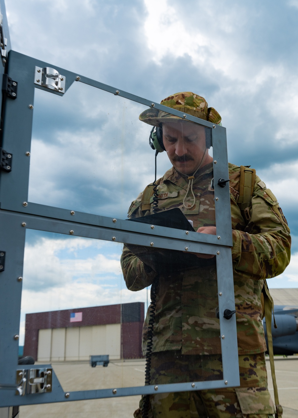 On the flightline