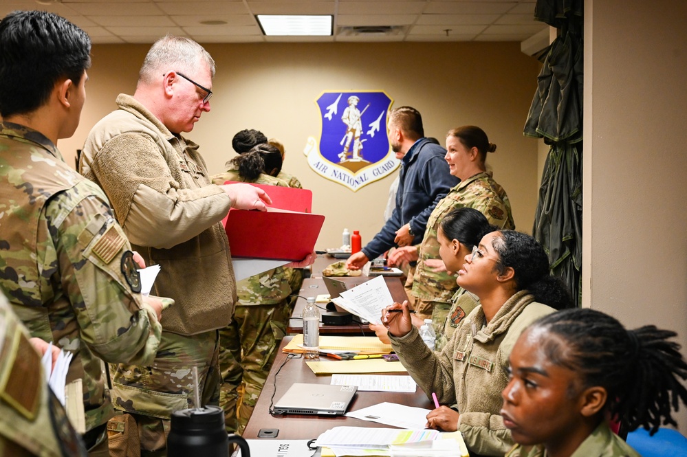 165th Airlift Wing puts rapid deployment readiness to the test during exercise Faint Horizon 2025