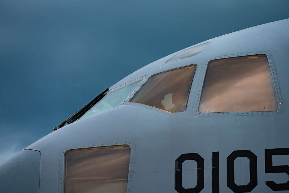 On the flightline