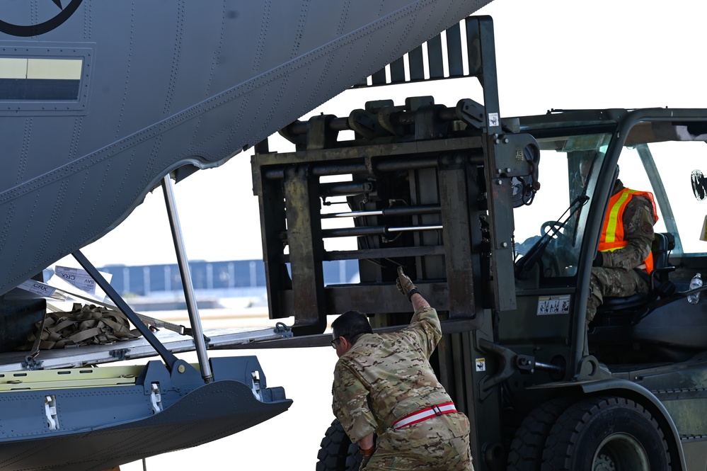 165th Airlift Wing puts rapid deployment readiness to the test during exercise Faint Horizon 2025