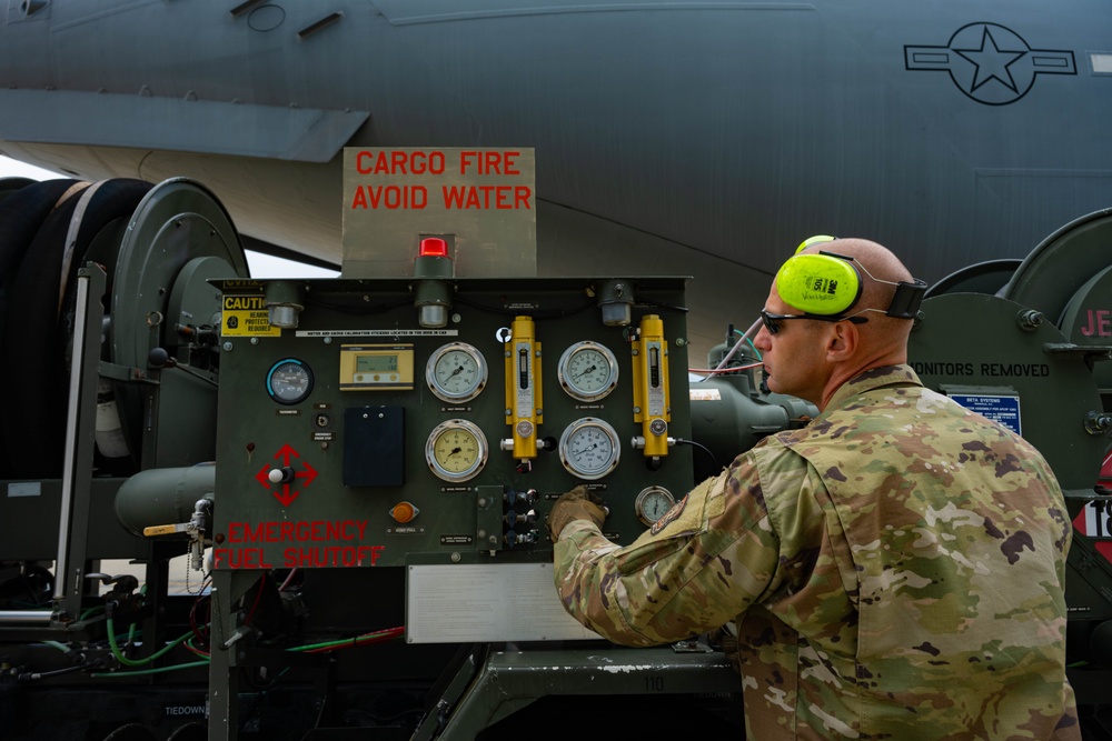 On the flightline