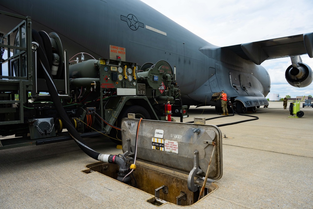On the flightline