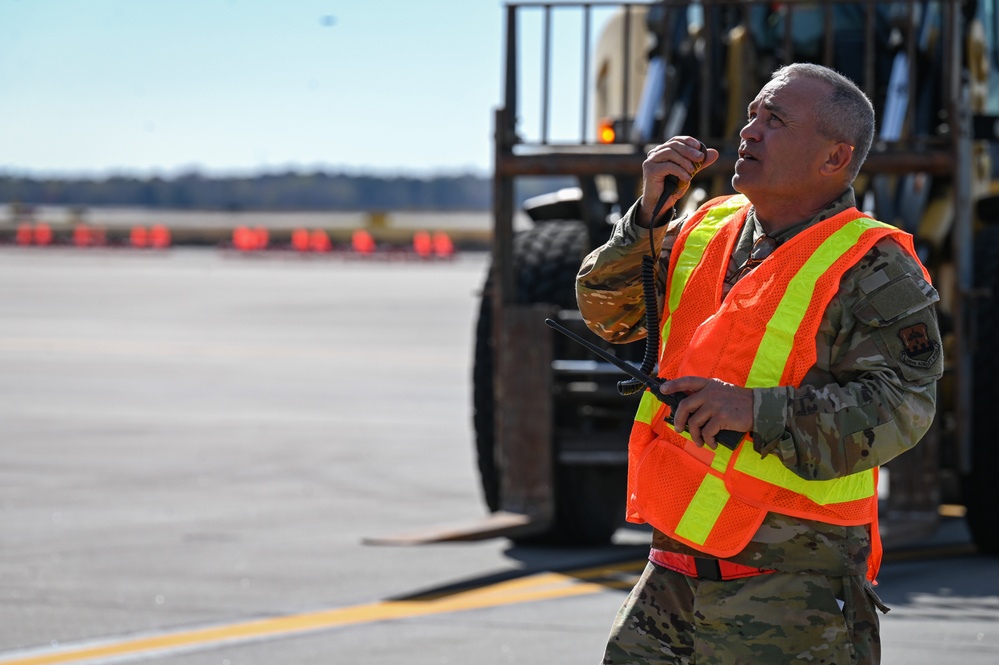 165th Airlift Wing puts rapid deployment readiness to the test during exercise Faint Horizon 2025