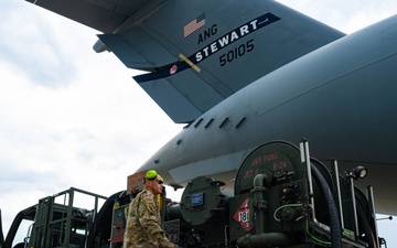 On the flightline