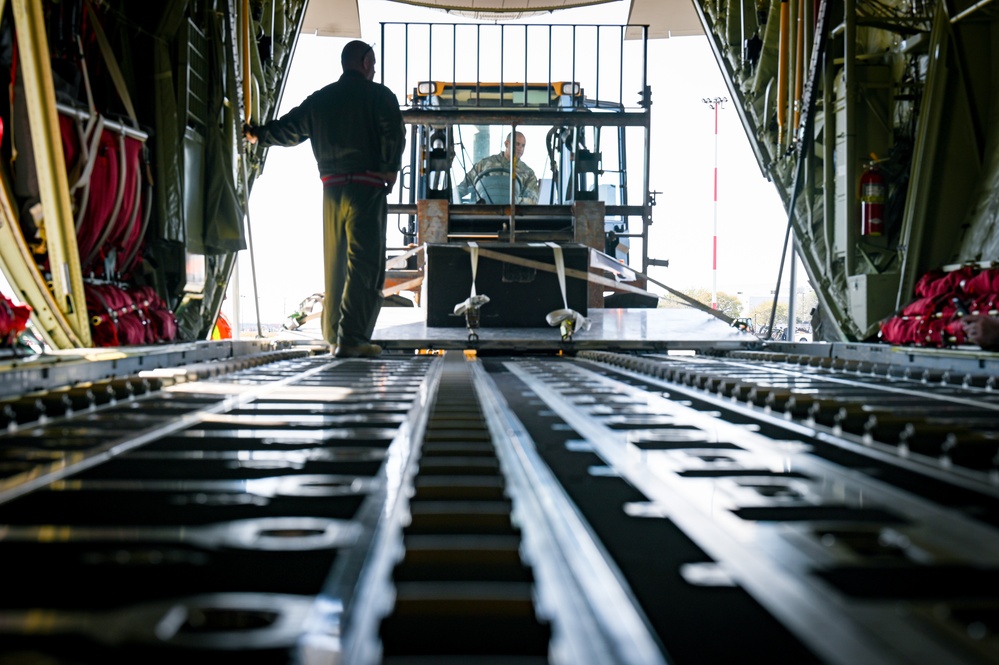 165th Airlift Wing puts rapid deployment readiness to the test during exercise Faint Horizon 2025
