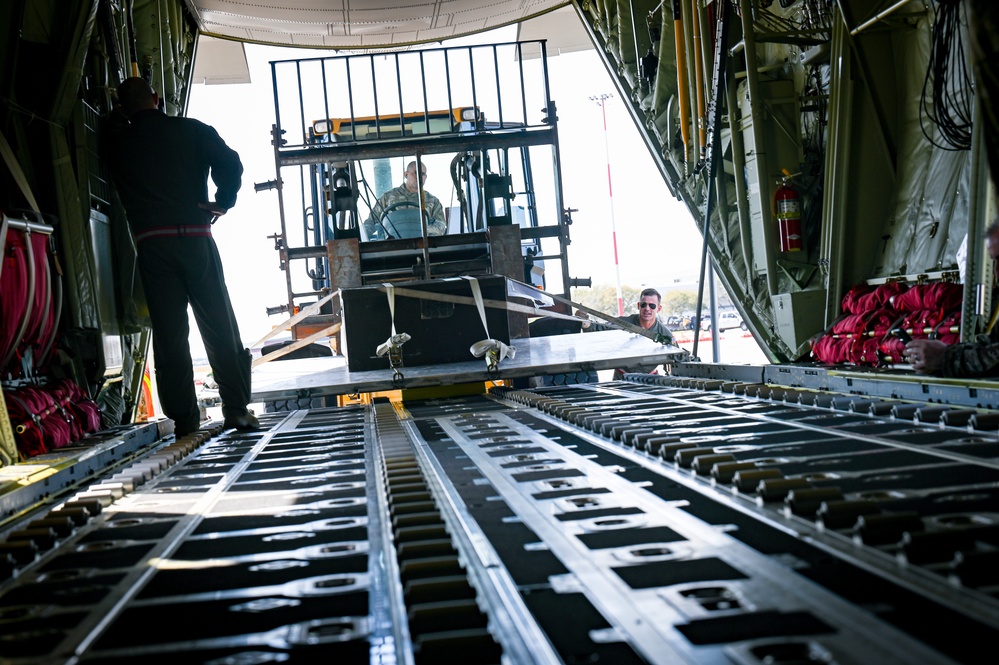 165th Airlift Wing puts rapid deployment readiness to the test during exercise Faint Horizon 2025